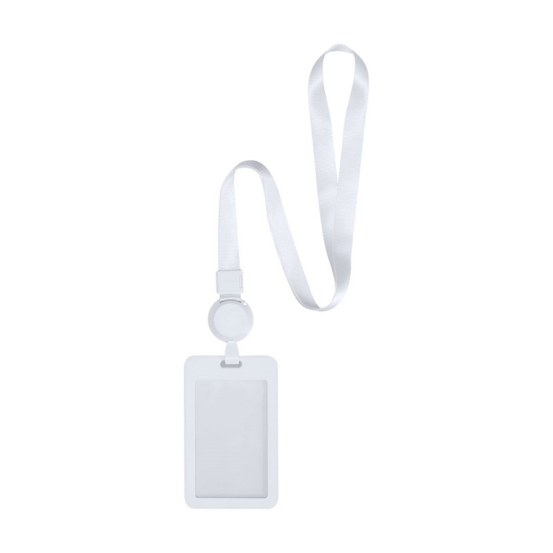 Porte carte vertical extensible avec lanière
