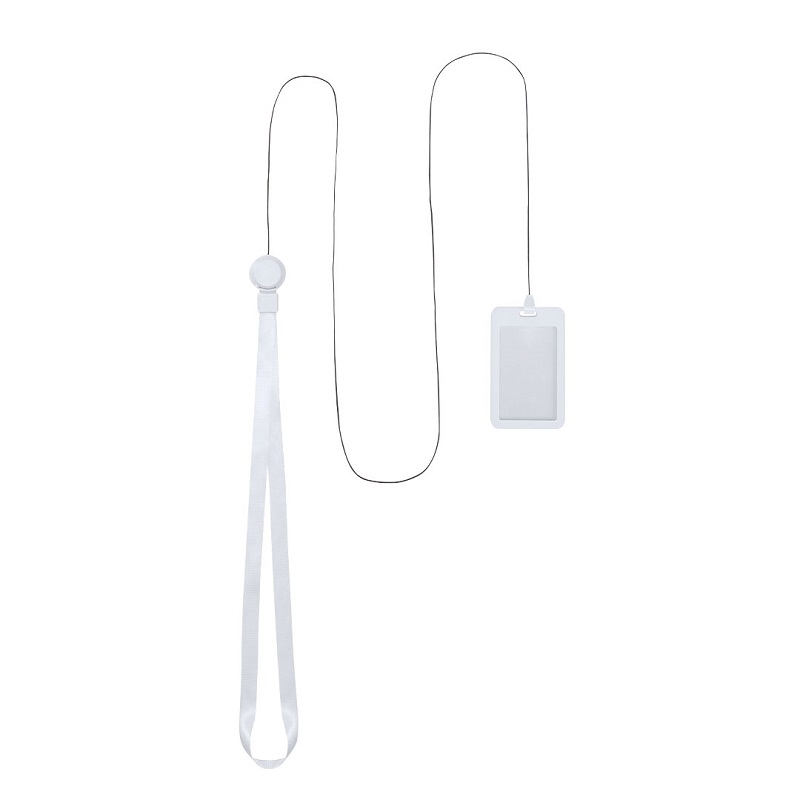 Porte carte vertical extensible avec lanière