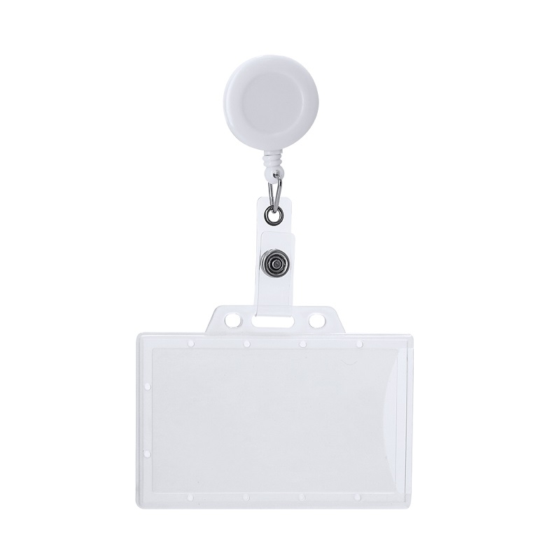 Porte carte horizontal à cliper extensible