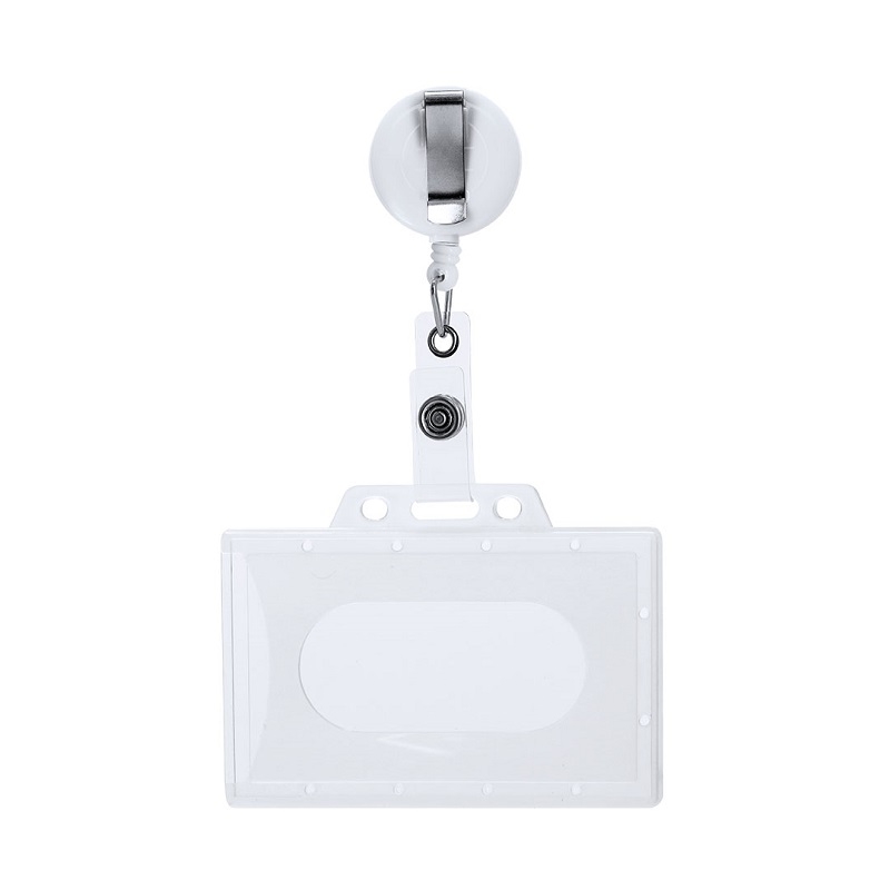 Porte carte horizontal à cliper extensible