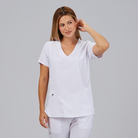 Tunique médicale écoresponsable femme Nancy Gary's