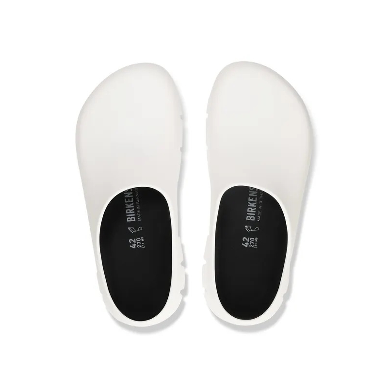 Sabot en polyuréthane Birkenstock Super-Birki 2.0 Blanc