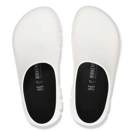 Sabot en polyuréthane Birkenstock Super-Birki 2.0 Blanc