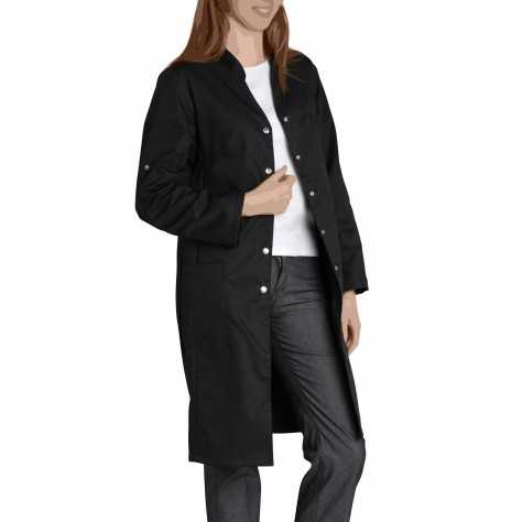 Blouse Femme Medicale Manche Longue Sarah Noir