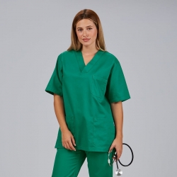 Tunique medicale unisexe sergé 671101 Gary's