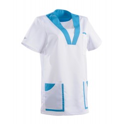 Tunique Lafont Clemix 2.0 Femme MARIE Blanc Turquoise