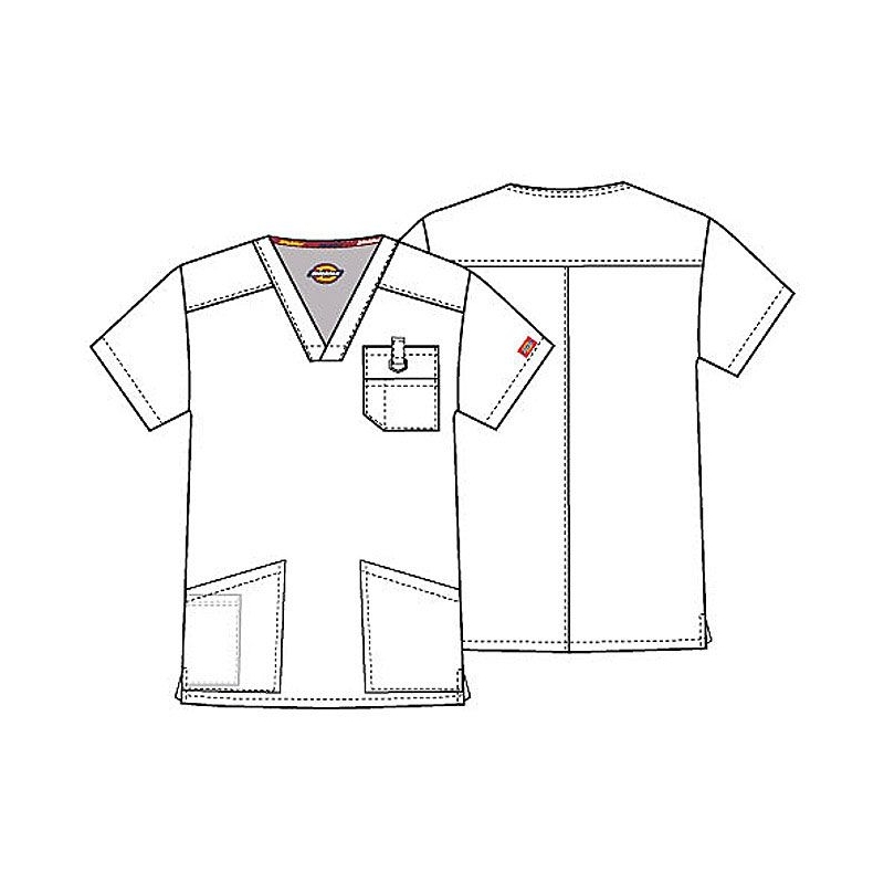 Tunique Médicale Homme Dickies 81906 Bleu Marine