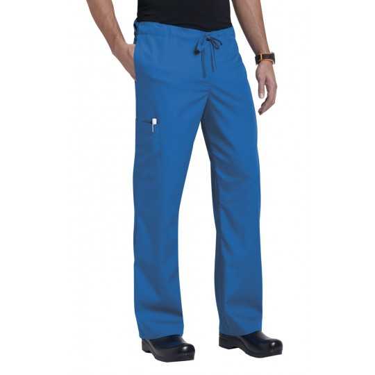 Pantalon Unisexe Bleu Royal Orange G3702