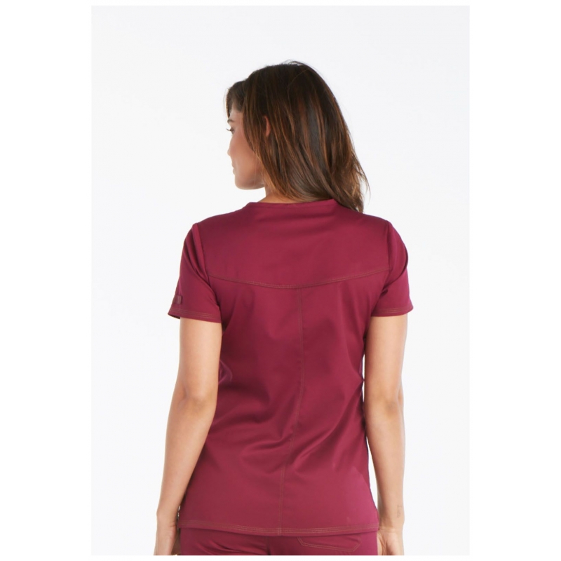 Blouse Médicale Dickies Femme DK803 Bordeaux