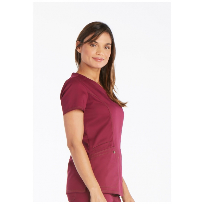 Blouse Médicale Dickies Femme DK803 Bordeaux
