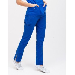 Pantalon Jaanuu "Moto Pant" Bleu Royal