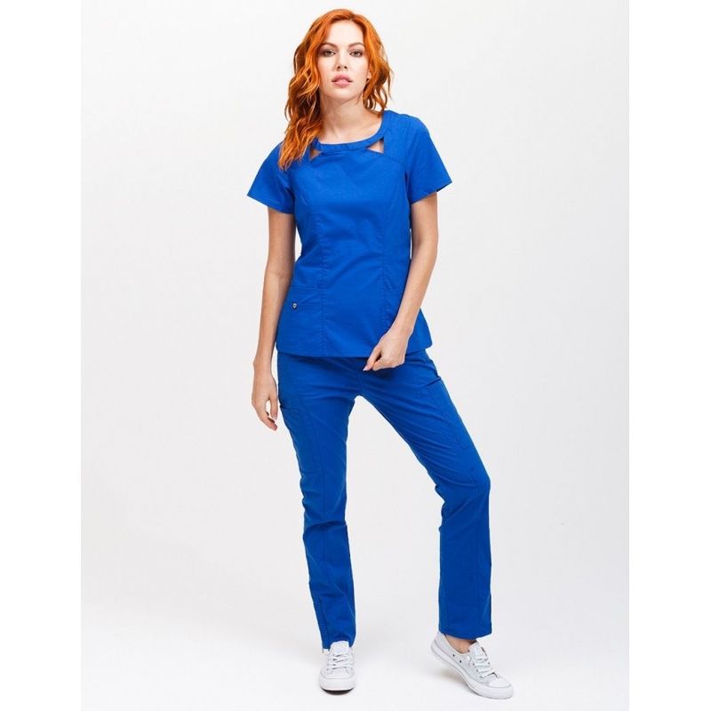 Pantalon Jaanuu "Moto Pant" Bleu Royal