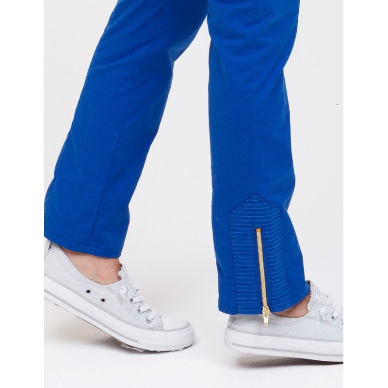 Pantalon Jaanuu "Moto Pant" Bleu Royal
