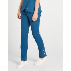 Pantalon Jaanuu "Moto Pant" Bleu Caraibe