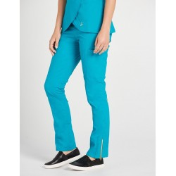 Pantalon Jaanuu "Moto Pant" Bleu Turquoise