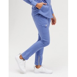 Pantalon Jaanuu "Skinny Cargo Pant" Bleu Ciel