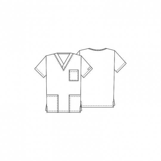 Tunique Medicale Cherokee Unisexe Bleu Marine 4876