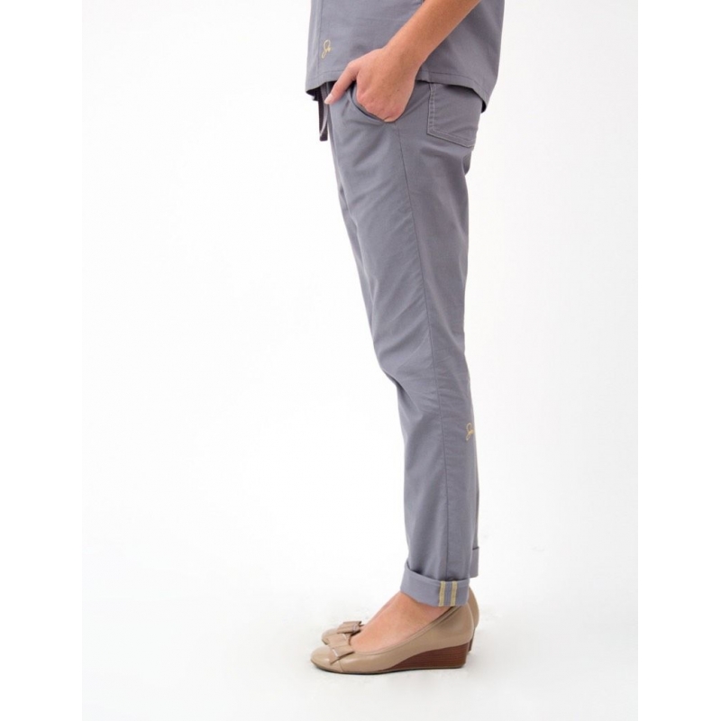 Pantalon Jaanuu "Skinny Pant" Gris Clair