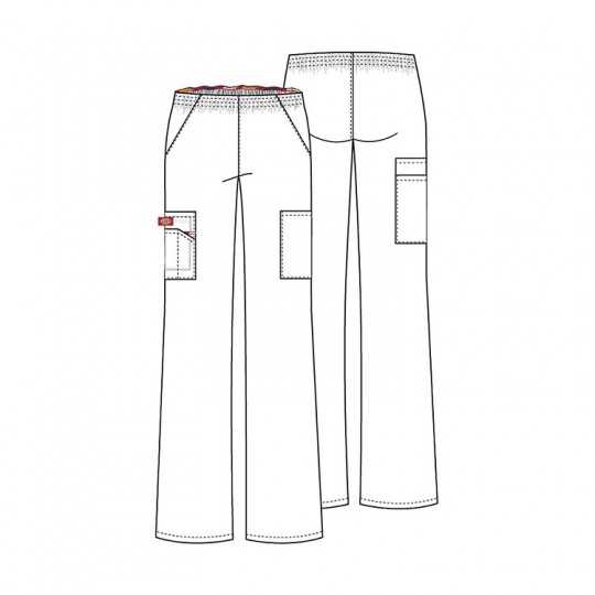 Pantalon Dickies Femme Bleu Royal 86106