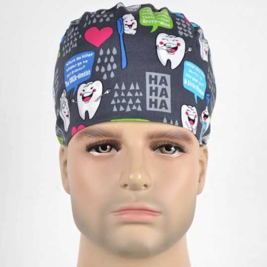 Calot Chirurgien Gris Dentiste