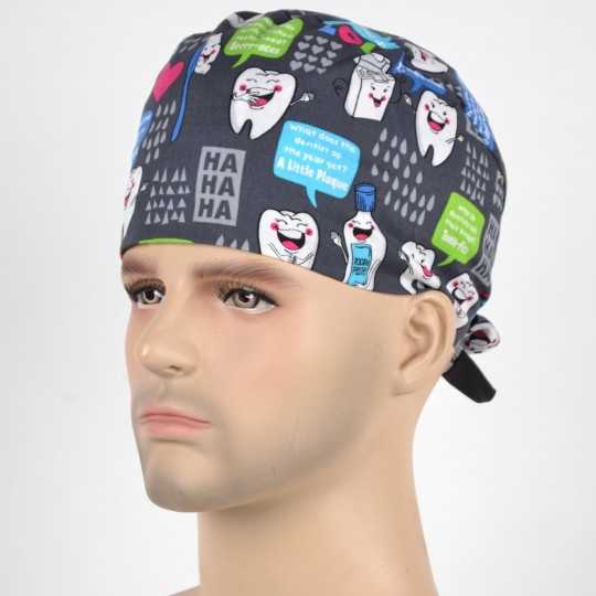 Calot Chirurgien Gris Dentiste