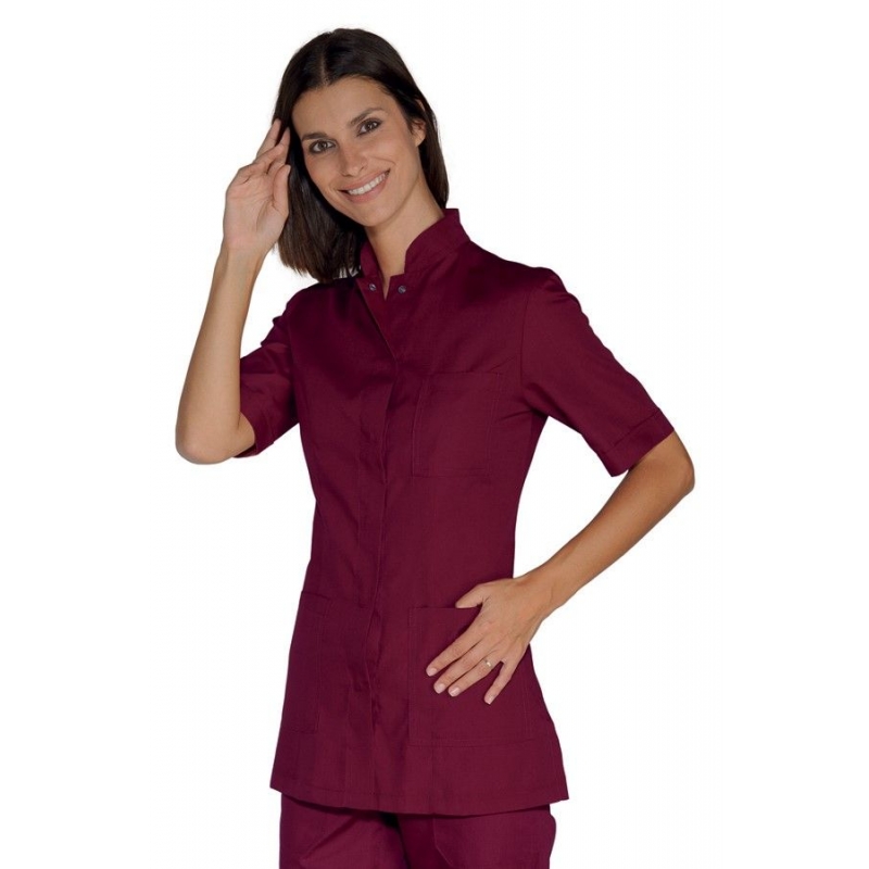 Blouse Femme Manche 3/4 Portofino Bordeaux