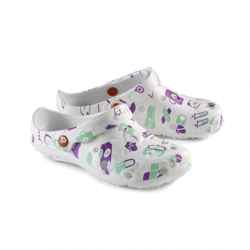 Chaussures Hopital Schu'zz Globule Imprimé Médical