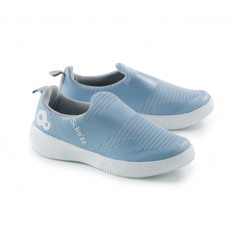 Basket Hopital Schu'zz Mesh Bleu Clair