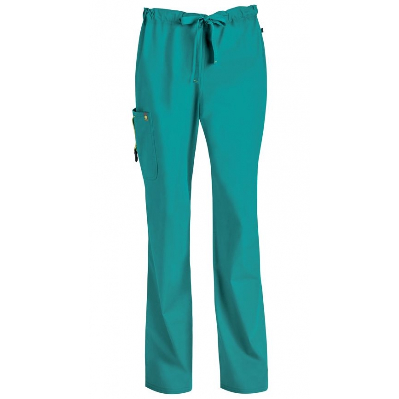 Pantalon Médical Homme Anti Taches Code Happy Bleu Lagon 16001AB