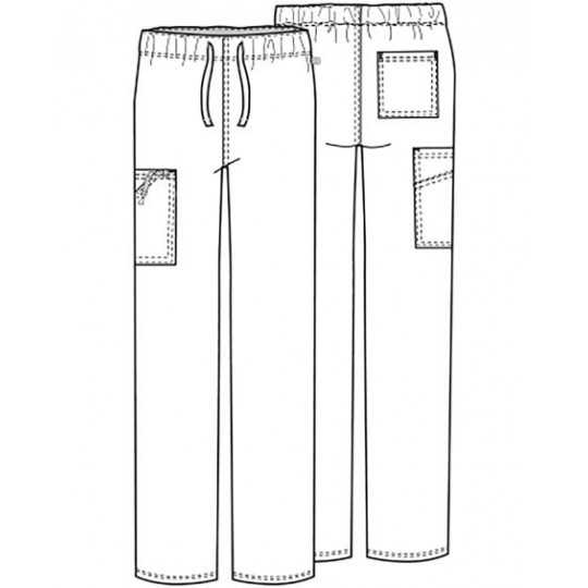 Pantalon Médical Homme Anti Taches Code Happy Bleu Royal16001AB