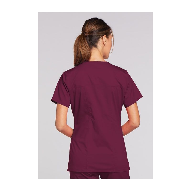 Tunique Medicale Femme Cherokee Bordeaux 4727