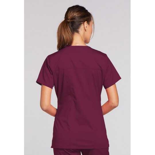 Tunique Medicale Femme Cherokee Bordeaux 4727