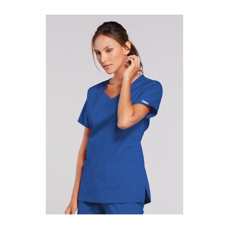Tunique Medicale Femme Cherokee Bleu Royal 4727
