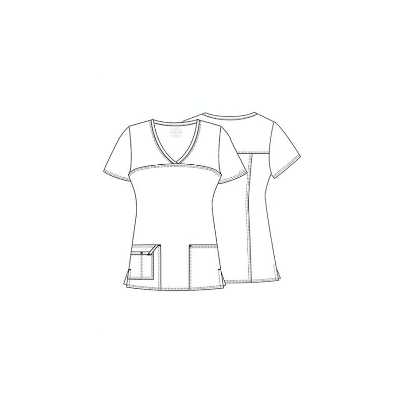 Tunique Medicale Cherokee Femme Noir 4727