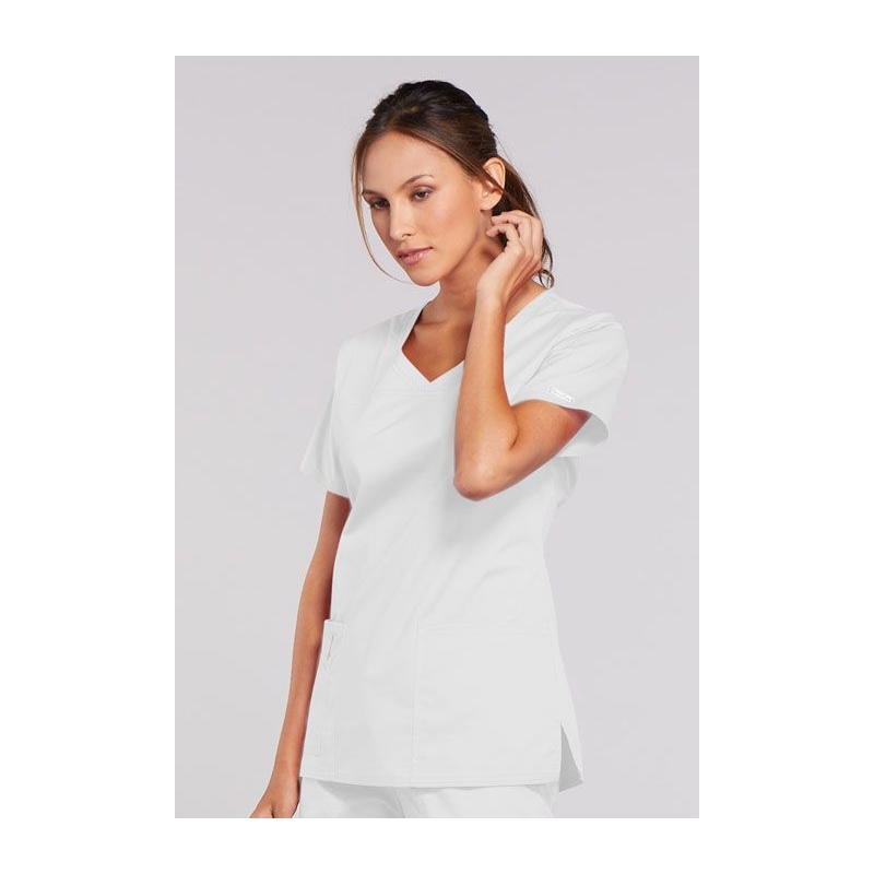 Tunique Medicale Femme Cherokee Blanc 4727