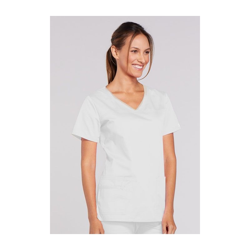 Tunique Medicale Femme Cherokee Blanc 4727