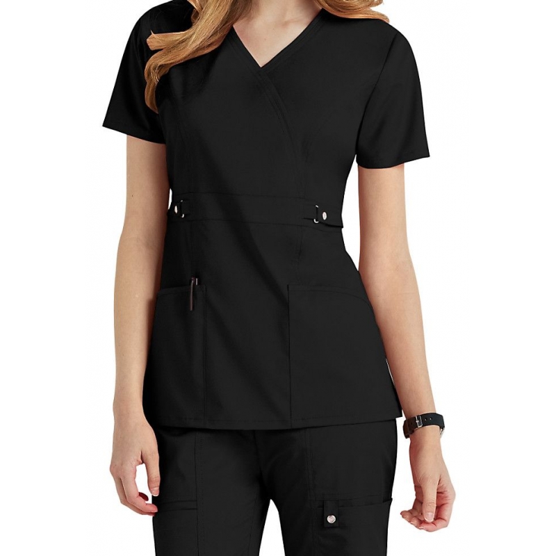 Tunique Medicale Femme Cherokee Luxe Noir 21701
