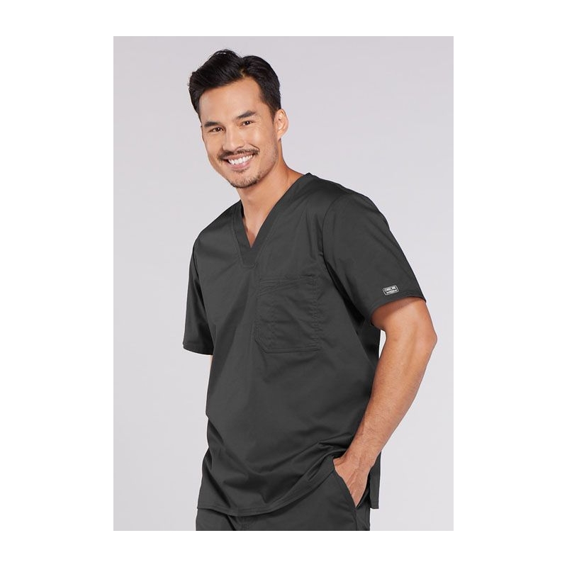 Tunique Medicale Homme Cherokee Gris Anthracite 4743