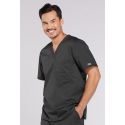 Tunique Medicale Homme Cherokee Gris Anthracite 4743
