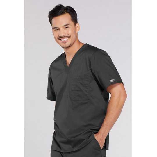 Tunique Medicale Homme Cherokee Gris Anthracite 4743