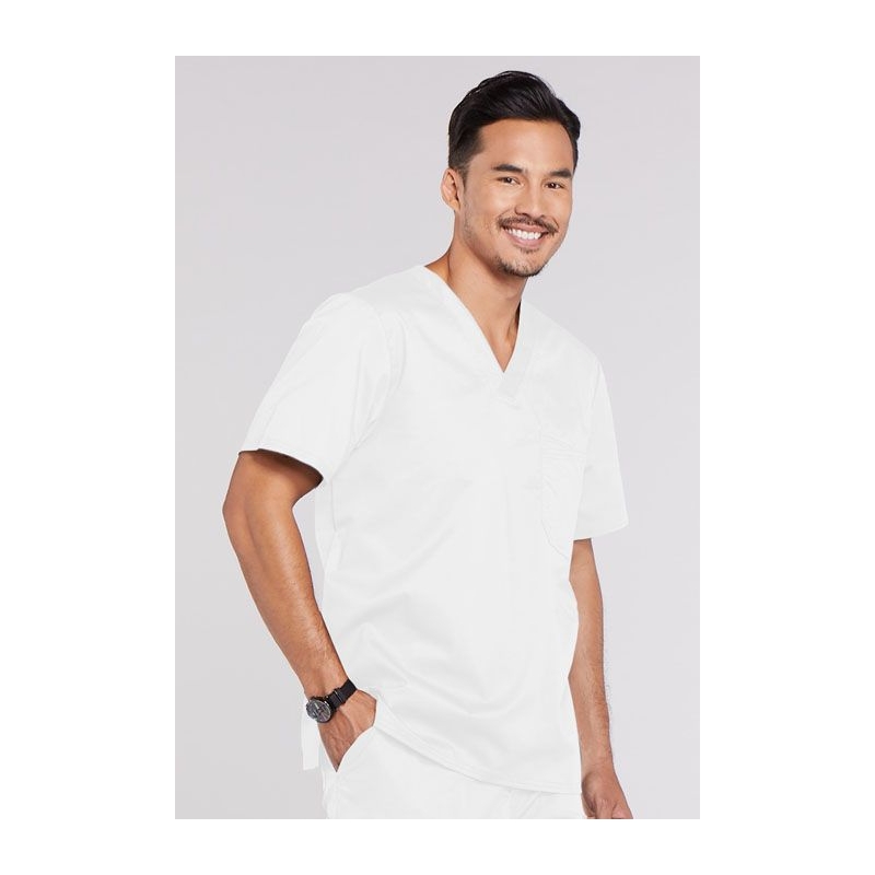 Tunique Medicale Homme Cherokee Blanc 4743