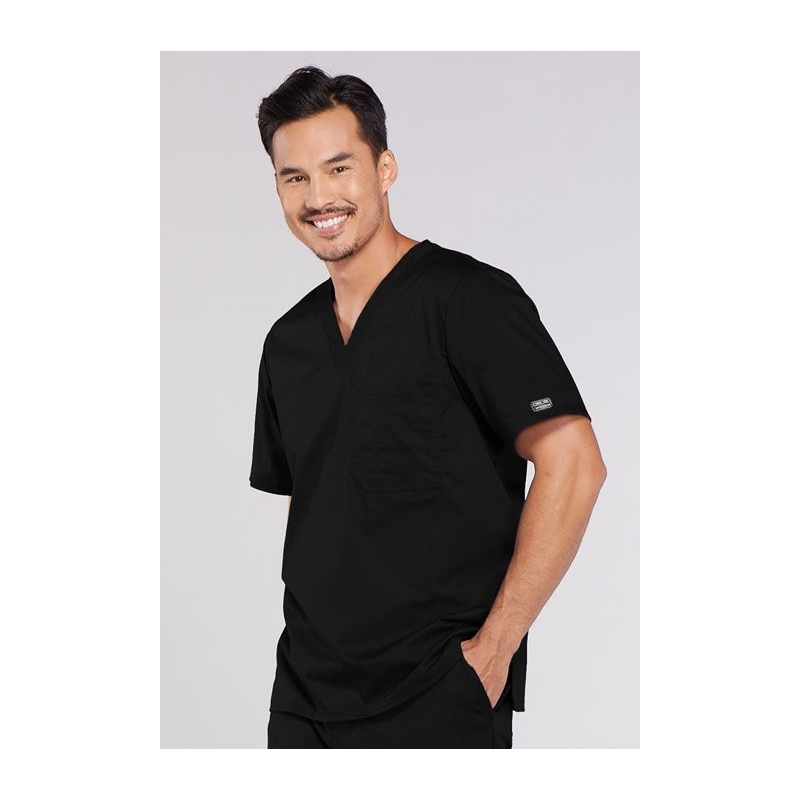 Tunique Medicale Homme Cherokee Noir 4743