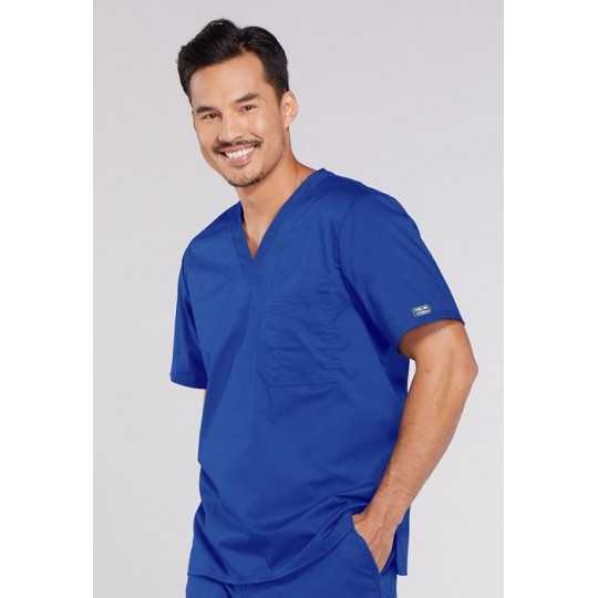 Tunique Medicale Homme Cherokee Bleu Royal 4743