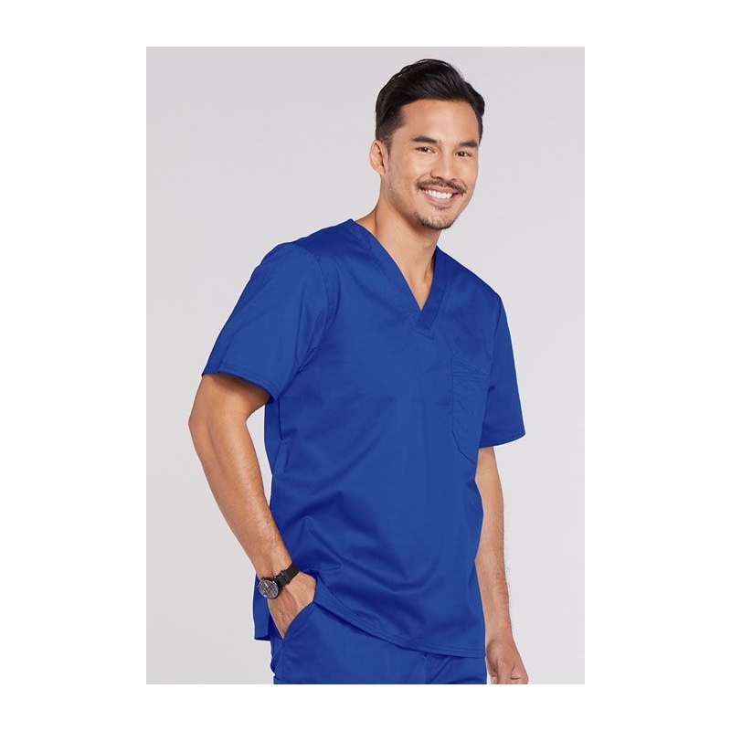Tunique Medicale Homme Cherokee Bleu Royal 4743