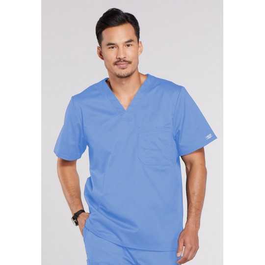 Tunique Medicale Homme Cherokee Bleu Ciel 4743