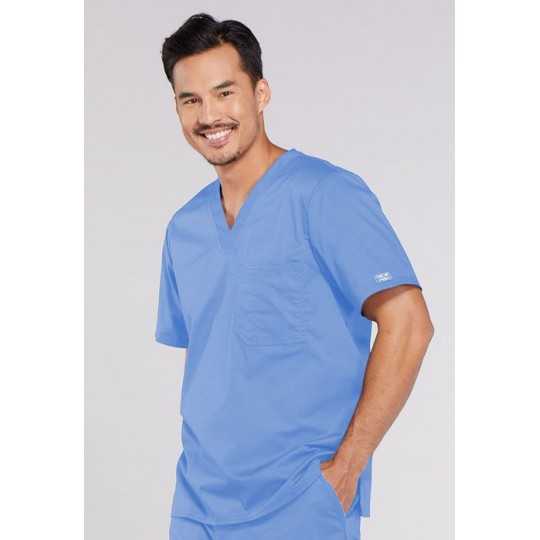Tunique Medicale Homme Cherokee Bleu Ciel 4743