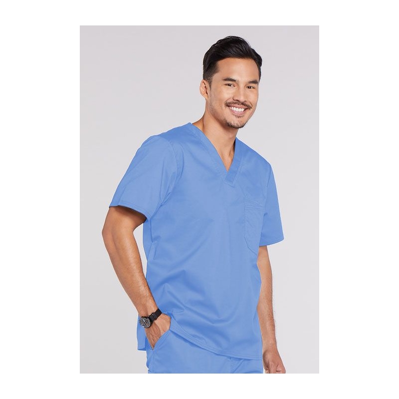 Tunique Medicale Homme Cherokee Bleu Ciel 4743