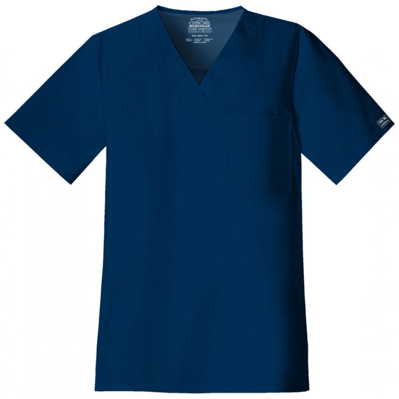 Tunique Medicale Homme Cherokee Bleu Marine 4743