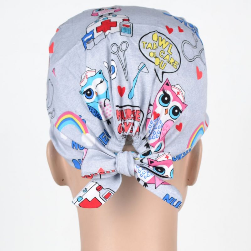 SKFLABOOF Chapeau Chirurgien Femme Homme - Calot Infirmière Réglable Avec Bande De Sudation