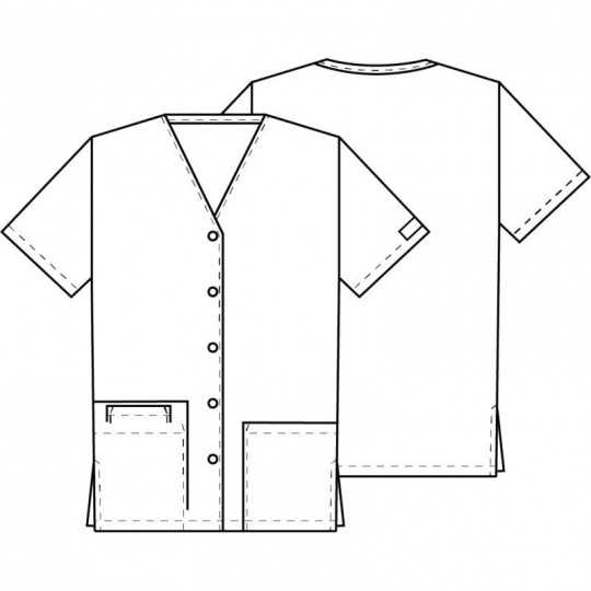 Blouse Médicale Pression Femme Cherokee 4770 Rose